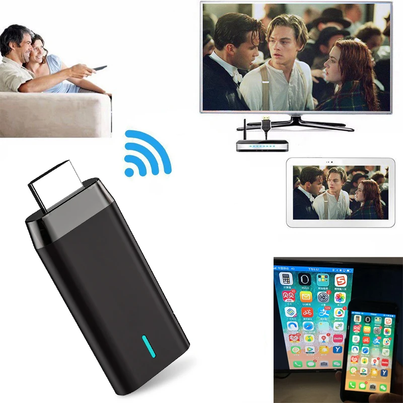 1080P 2 4G 5G HD TV Stick HDMI беспроводной Wifi Дисплей ключ приемник смарт дисплей зеркальное