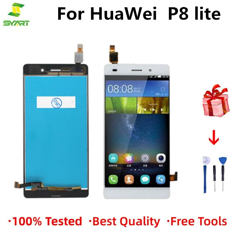 ЖК-дисплей для HUAWEI P8 Lite Дисплей LCD с сенсорным экраном ALE-L21 запасная часть замены