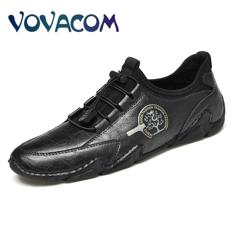 

Men Shoes Leather Fashion Men Sneakers Handmade Breathable Casual Mens Loafers Moccasins Luxury Driving Shoes Plus Size 38-48