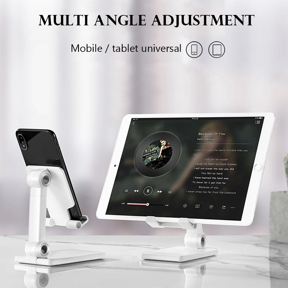 2020 складной настольный держатель для планшета стол прямые трансляции телефона