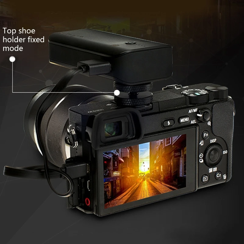 

USB Output 7800mAh Camera Battery with LED Power Indicator for A6300 6500 A7 A9