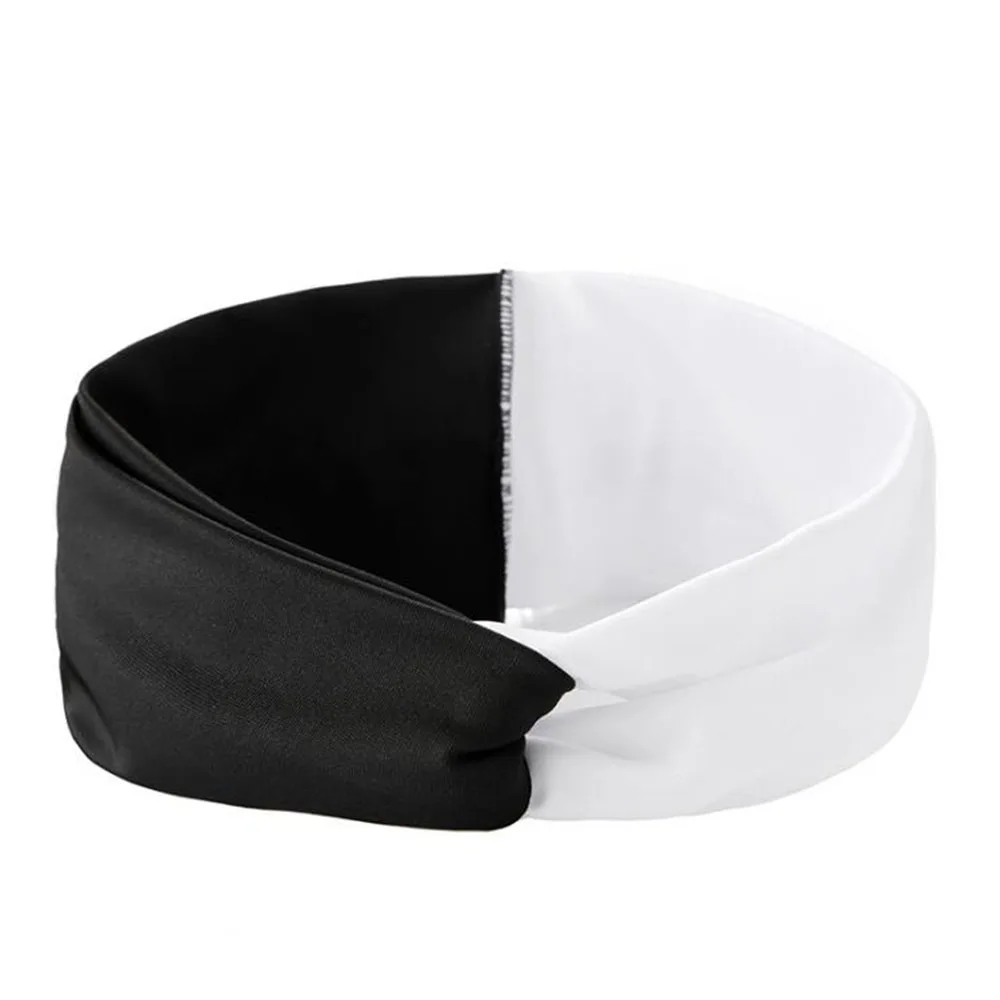 

2021 Women Headband Cross Top Knot Elastic Hair Bands Soft Solid big Girls Hairband Hair Accessories Twisted Knotted Headwrap
