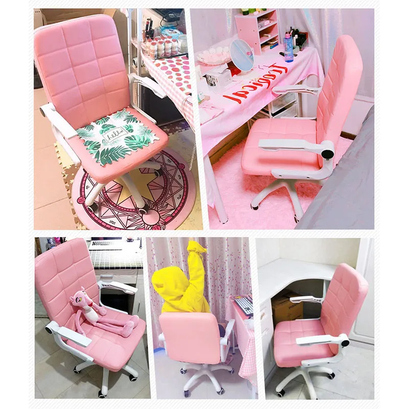 Computer Chair Internet Bar White Office Leisure Lounge Home Furniture Wedding Gift |