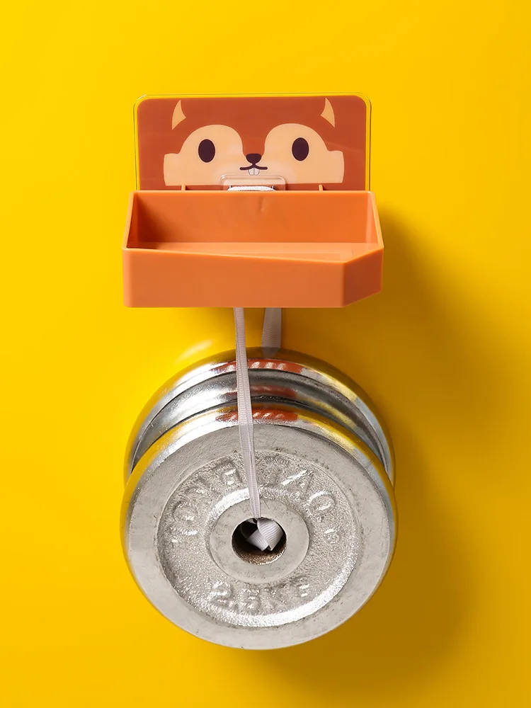 Мультяшная Коробка для мыла ванная полка хранения дренаж настенная