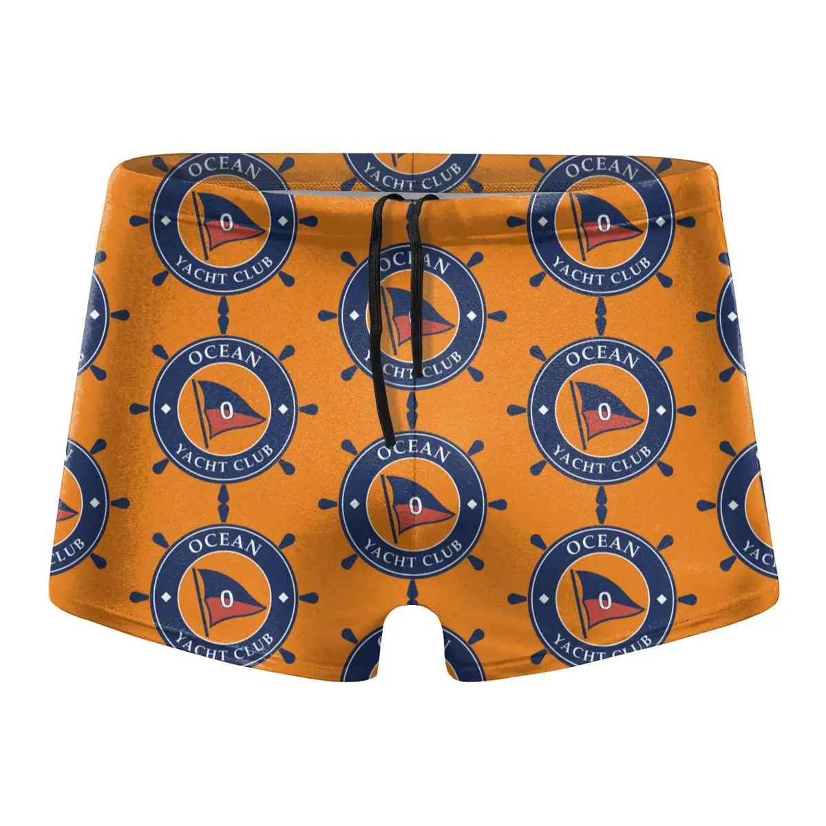 

New Swimwear men swimming trunks Yacht Club Logo mens Beach Shorts Quick Dry Swim Trunks