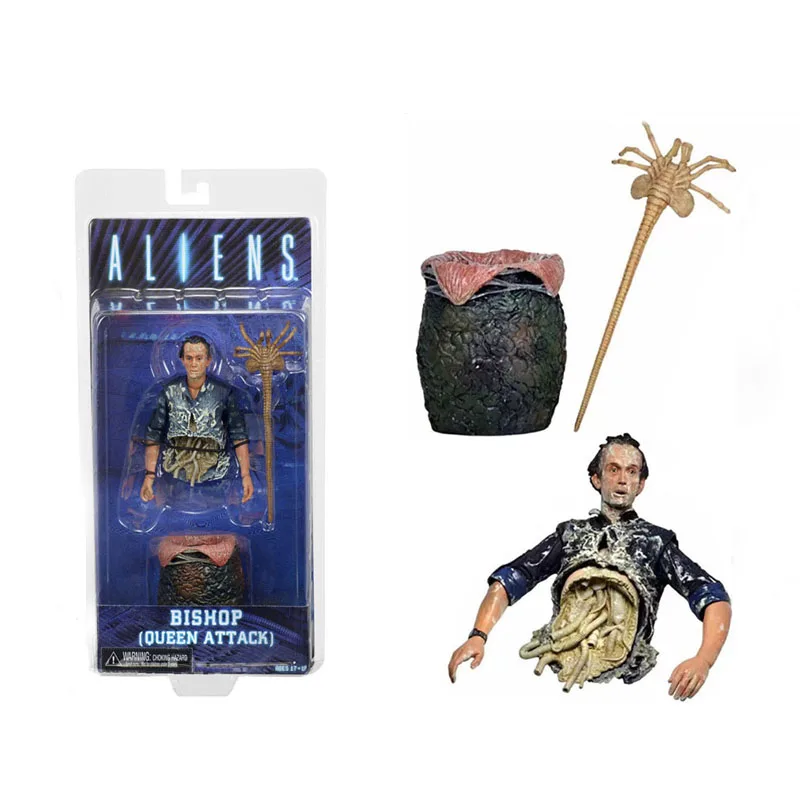 Фигурка NECA фигурка инопланетянина экшн-фигурка епископа королевы атаки
