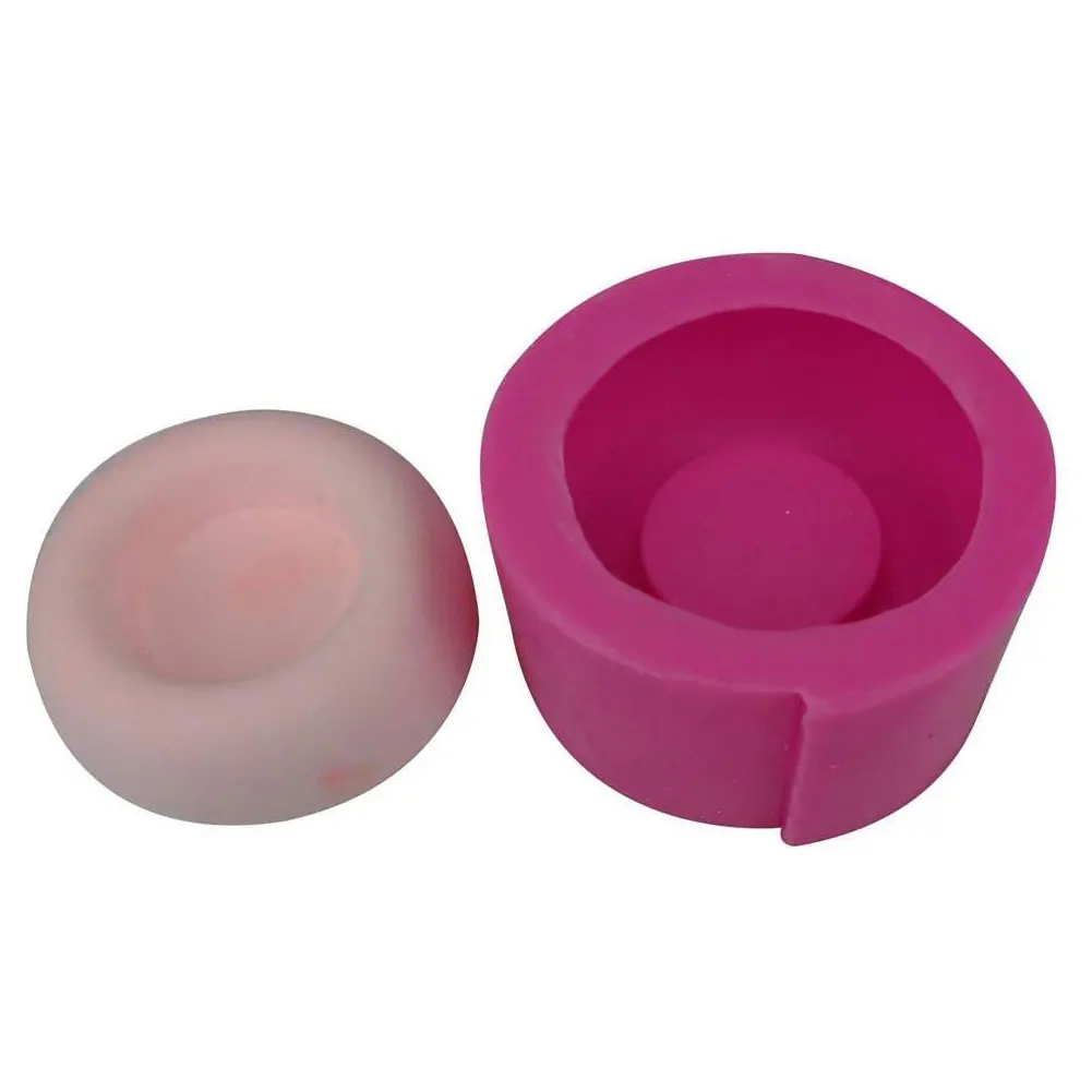 

Silicone Mold Concrete Cement Candle Mold DIY Pot Holder Mould Succulent Plants Concrete Planter Vase Mold Flower Pot Mold