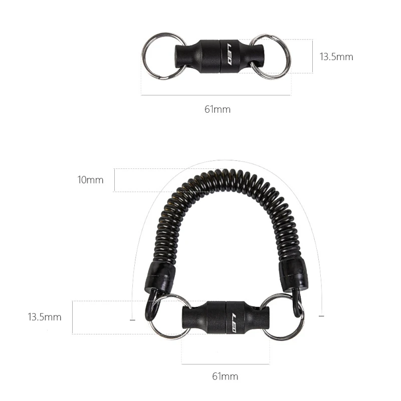 new Fly Fishing Magnetic Net Release Holder With elasticity Strap Magnet Buckle Netgear Tackle | Спорт и развлечения