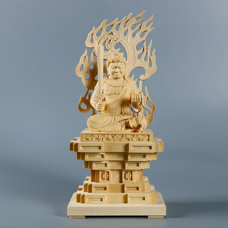 Женская деревянная статуя из цифры фэн шуй украшение дерева для поклонения
