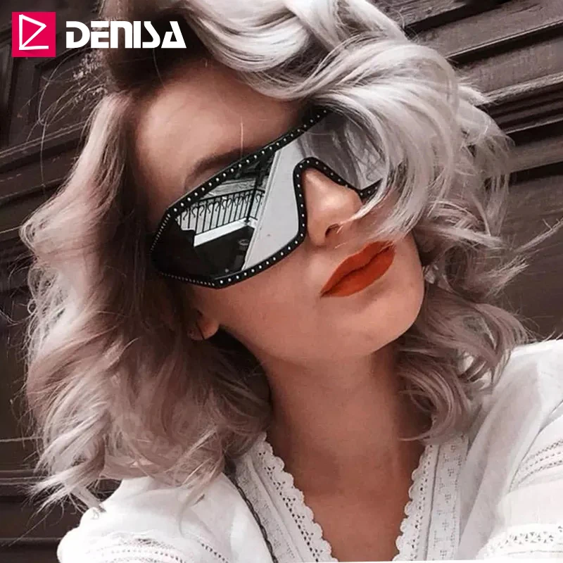 Солнцезащитные очки DENISA G2075 для мужчин и женщин роскошные Брендовые большого