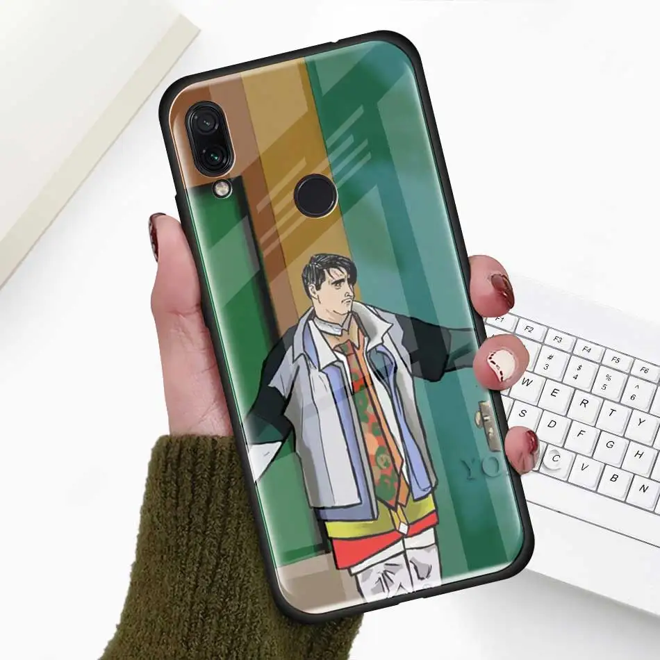 Чехол с закаленным стеклом для Xiaomi Redmi Note 10X 9 9S 8 8T K30 K20 Pro K30i Mi A3 9T 10 Youth|Бамперы| |