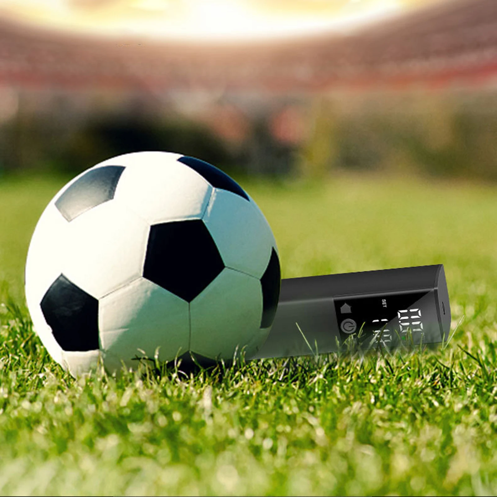 12PSI перезаряжаемый портативный интеллектуальный Электрический насос для мячей