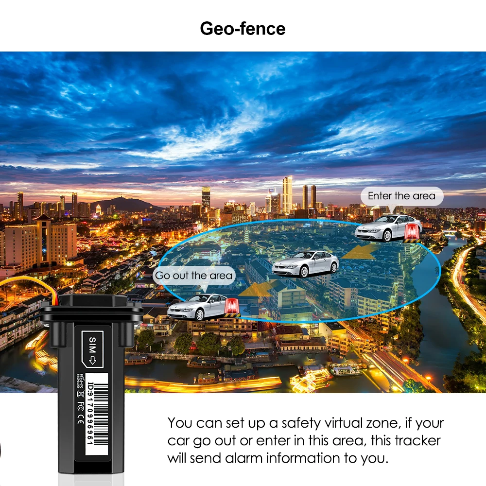 Автомобильный GPS-трекер встроенный аккумулятор 370 мАч мини-GPS водонепроницаемый
