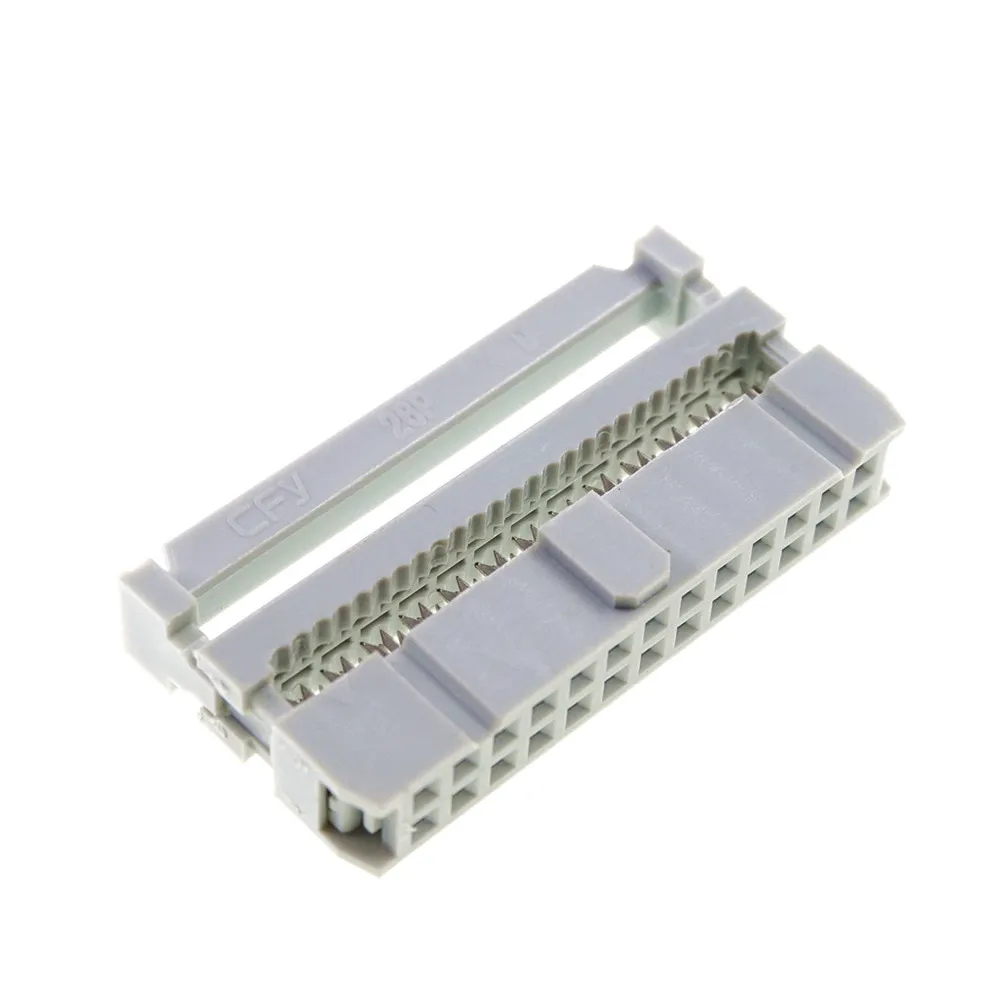 40 шт. 0 100 &quot2 54 мм Шаг 2x13 Pin 26 положение IDC гнездо заголовка коробка Заголовок