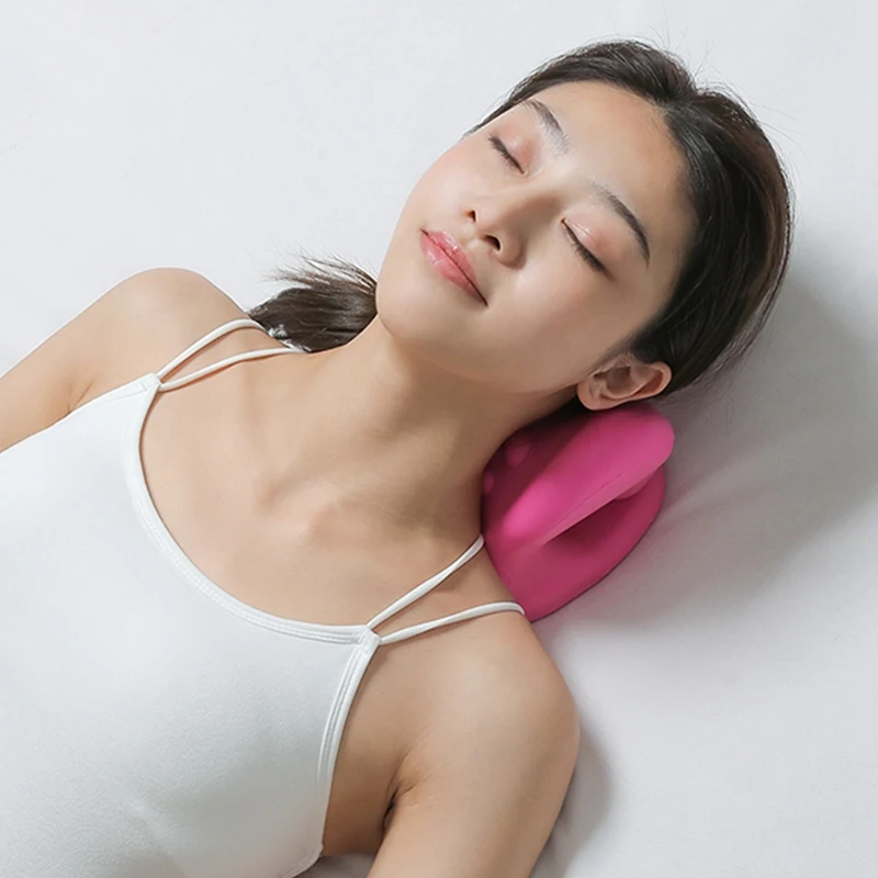 

Neck Massage Pillow Memory Foam Orthopedic Pillow Stretch Cervical Vertebra Massage Spots Pillow Release Neck Pain