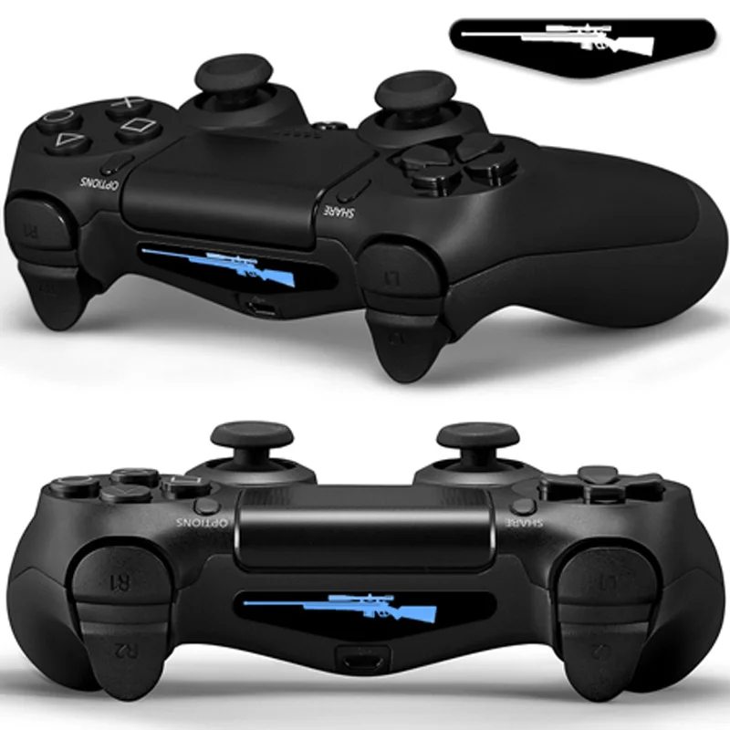 4PCS Game Light Bar For PS4 Gamepad Vinyl Stickers Decal Led Lightbar Playstation Dualshock4 PRO Slim Controller | Электроника