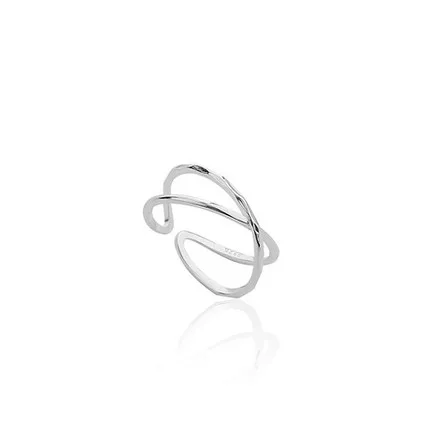 Bijoux (украшения своими руками) модное серебряное кольцо Цвет Слои кольца для