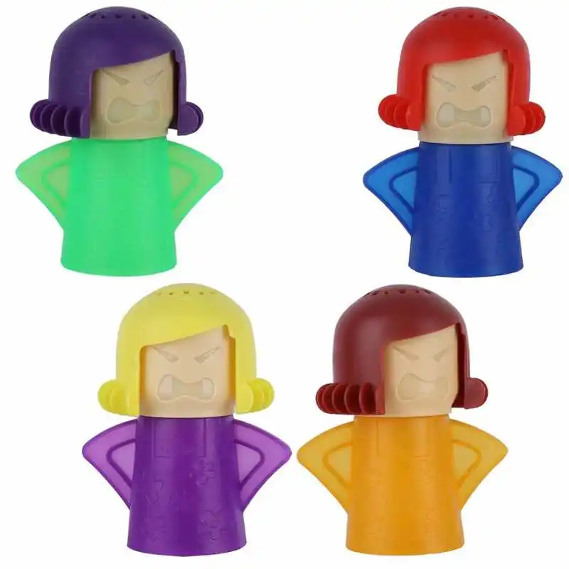 

Oven Steam Cleaner Spray-Style Degreasing Angry Mother Microwave Steam Cleaner for Home Dust Outlet Vent Cleaning Brush