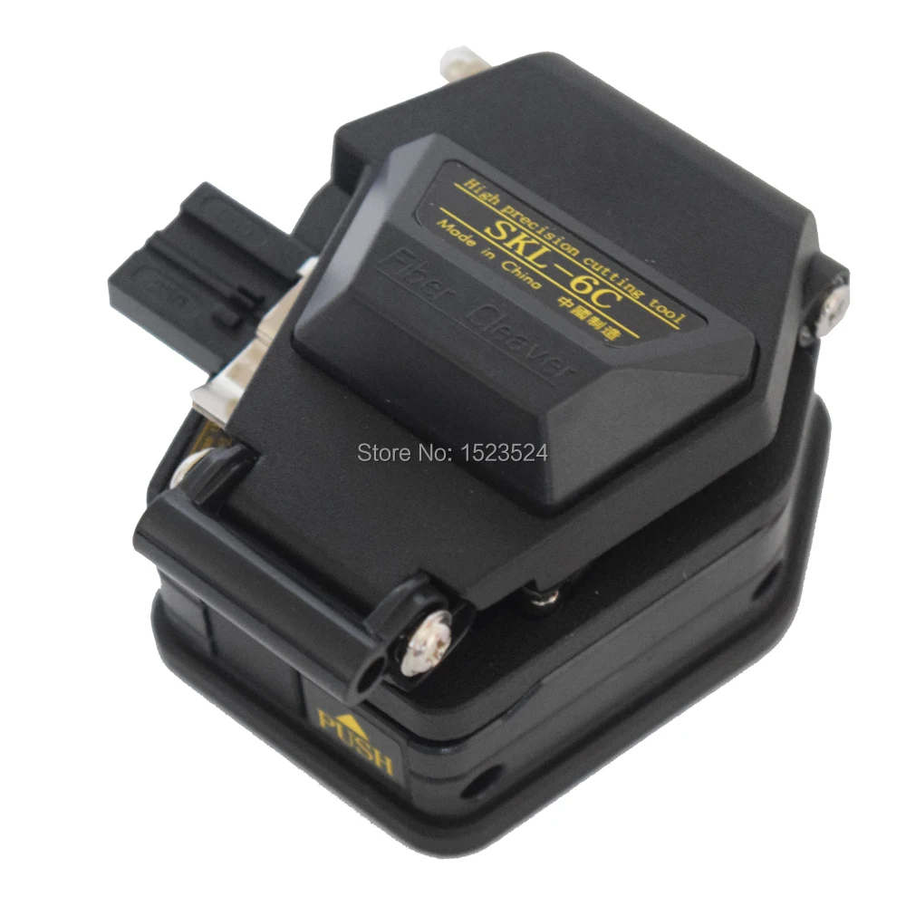 

High Precision SKL-6C Optical Fiber Cleaver Fiber Optic Cutter 16 Surface Blade