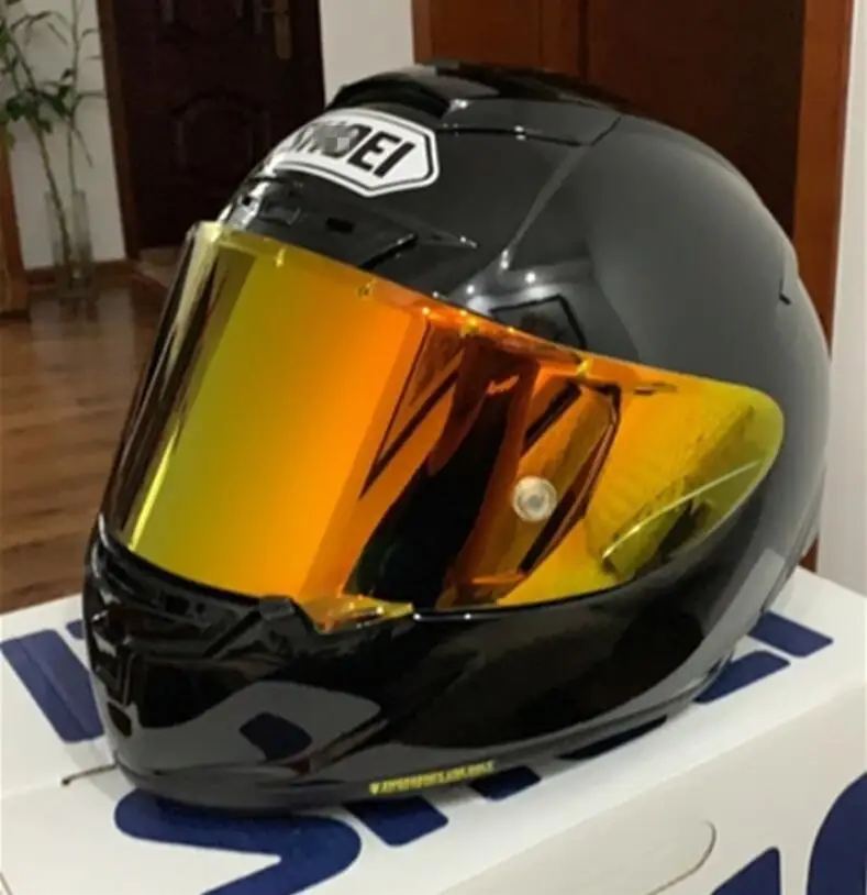 Мотоциклетный шлем ECE dot X14 x четырнадцать полностью закрытый черный и белый|Шлемы|