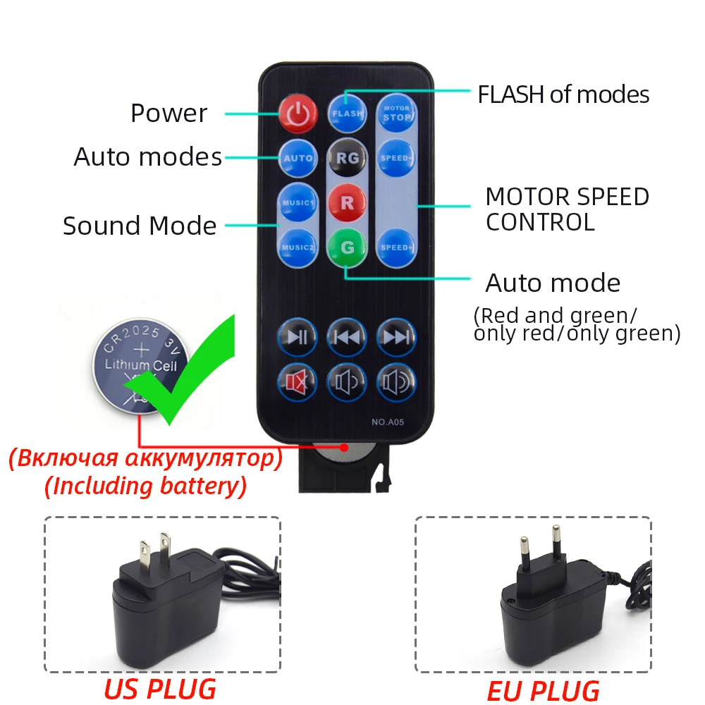 Светодиодный лазерный прожектор для дискотеки 5 Вт 110-220 В | Освещение