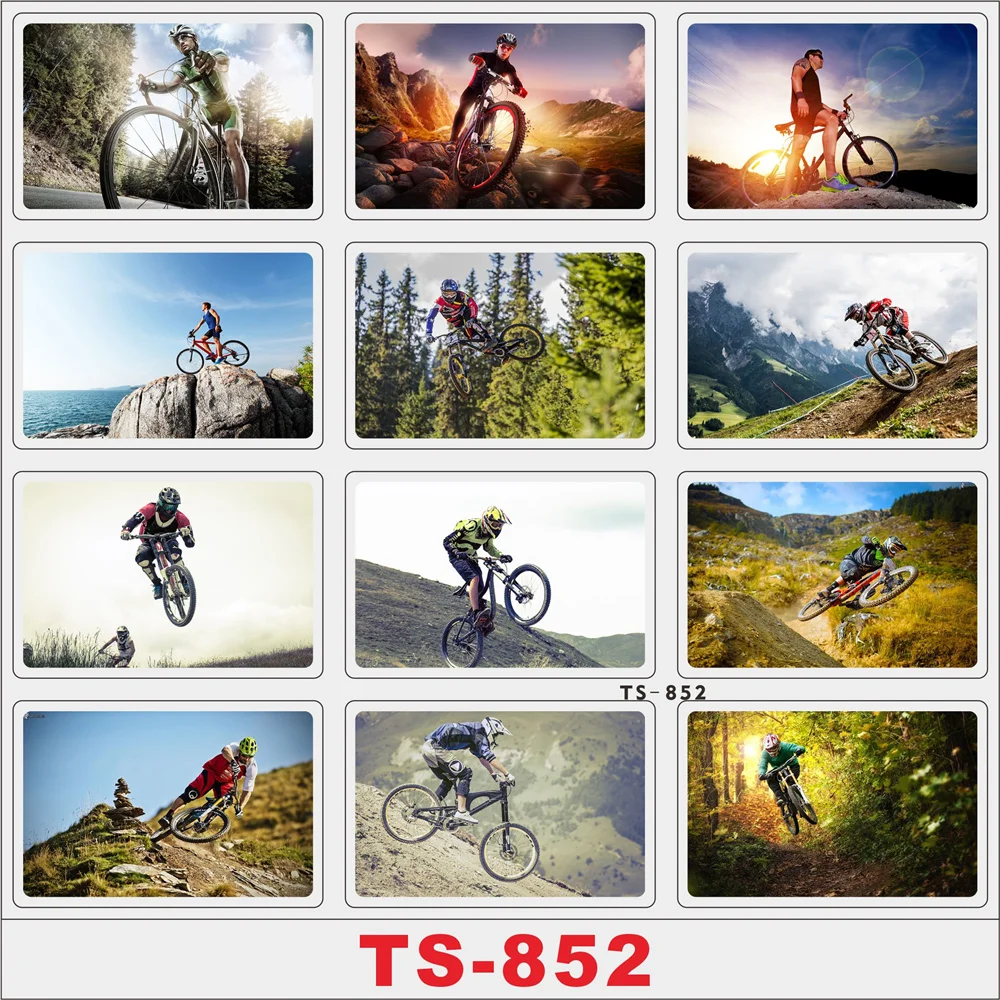 

12pcs Mountain Bike Stickers|road Bike Waterproof Vinyl Stickers for Bike Water Bottles Laptop Bicycle Waterproof Decals