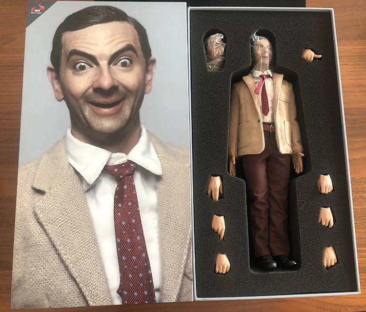 Коллекционная в наличии 1/6 весы A018 MR. BEAN полный набор фигурку модель для любителей