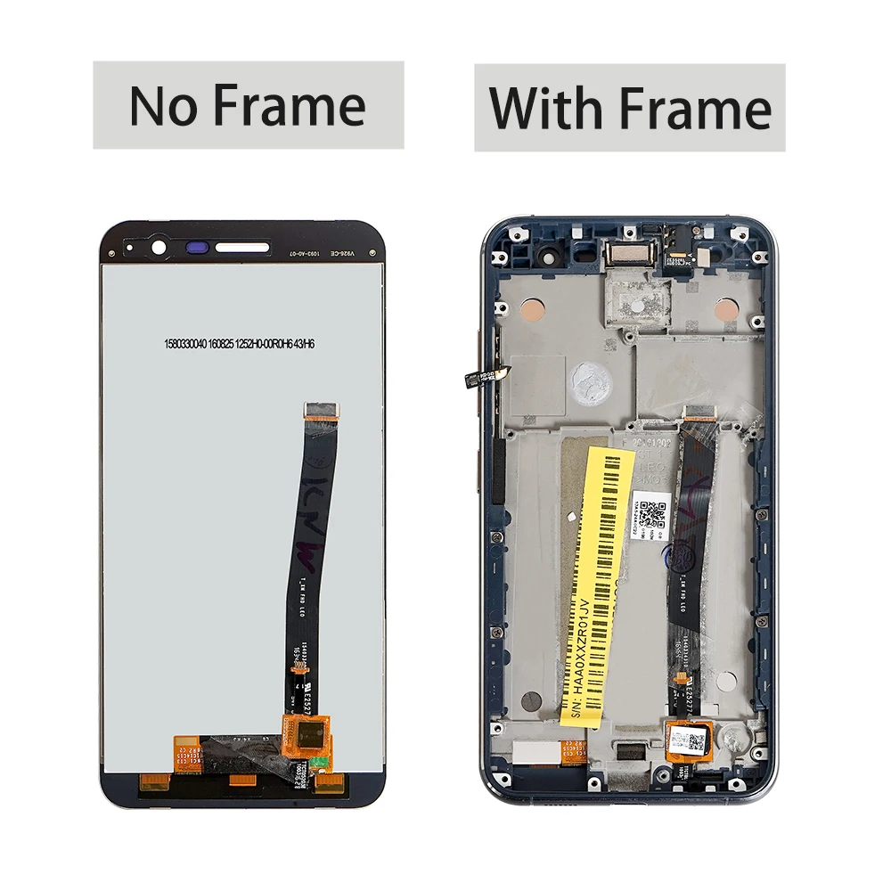 5," ЖК-дисплей для ASUS Zenfone 3 ZE520KL, сенсорный экран с рамкой для ASUS Zenfone 3 ZE520KL lcd Z017D Z017DA Z017DB
