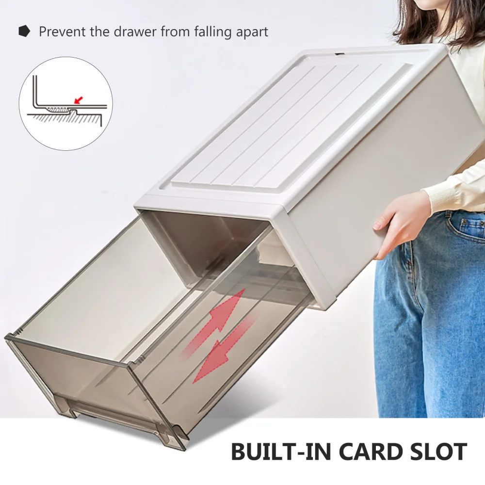 

1pc Sundries Storage Box Clothing Storage Box Drawer Type Storage Box for Home