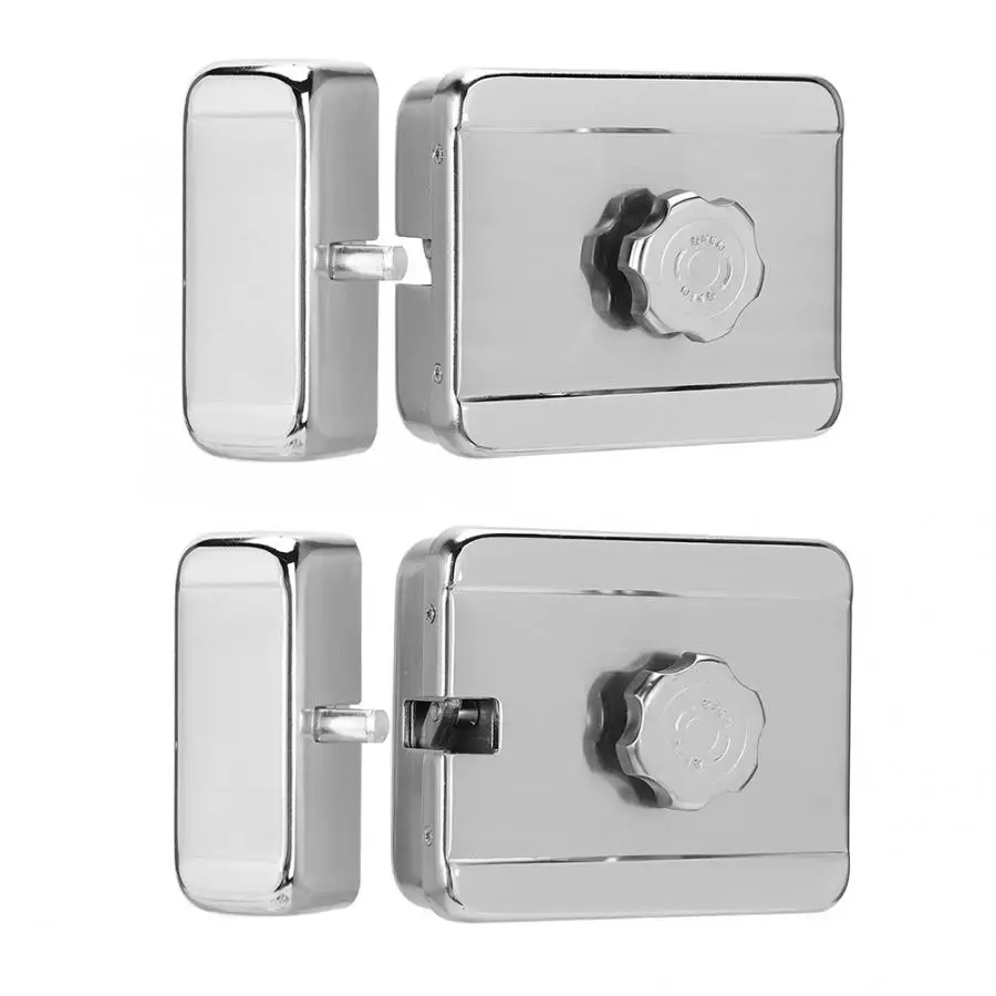 Электрический бесшумный дверной замок для дверного звонка система контроля