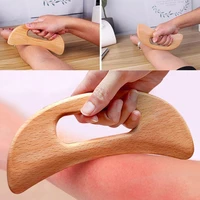 1pcs professional beech gua sha massage tool for release scraping accessories stick relieves board pain legs arm mas a4w5