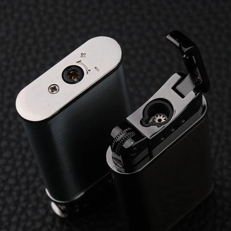 

Portable Gasoline Lighter Personality Metal Lighters Windproof Butane Gas Lighters Smoking Accessories Small Torch Lighter