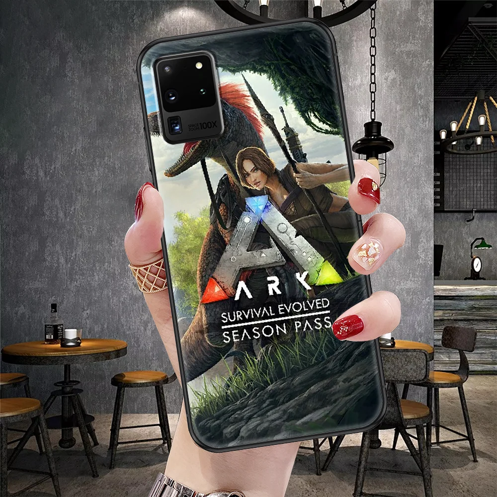 Чехол для телефона ARK Survival Samsung Galaxy Note 4 8 9 10 20 S8 S9 S10 S10E S20 Plus UITRA с ультрачерным