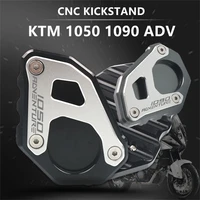 for 1050 1090 adventure adv 1050adv 1090adv motorcycle cnc kickstand foot side stand extension pad support plate enlarge