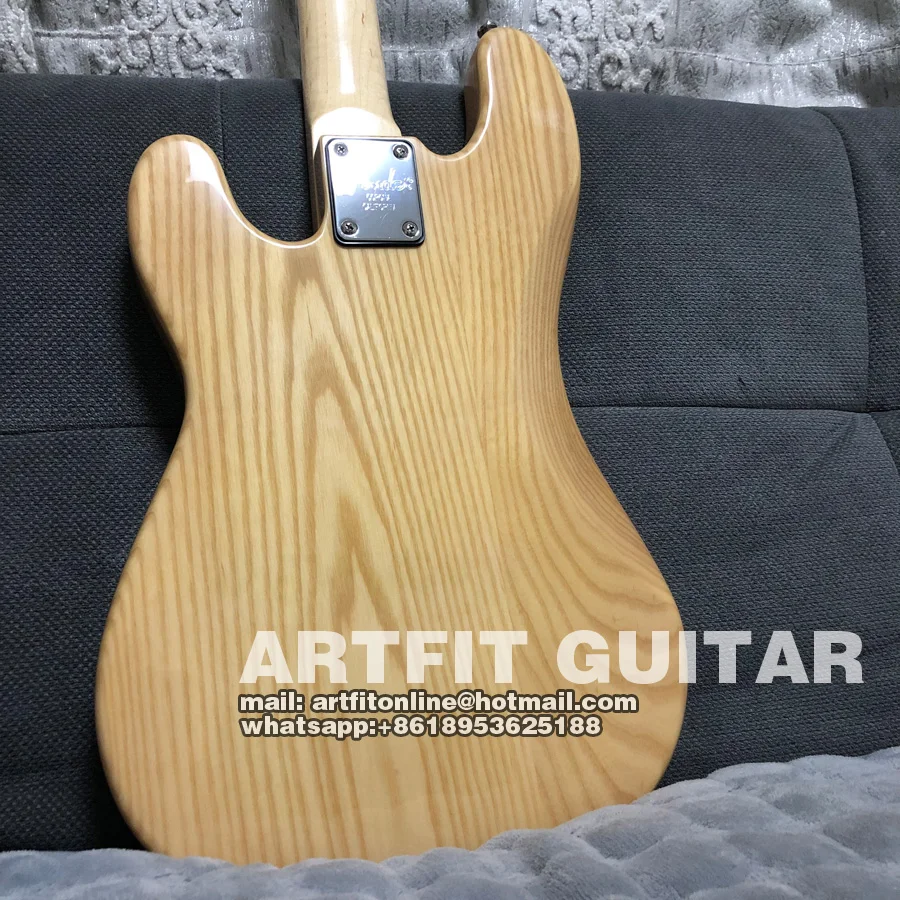 Болотное пепельное тело Tony Franklin Fretless Black Precison Jazz 4 струны Китай электрический бас гитары гитары