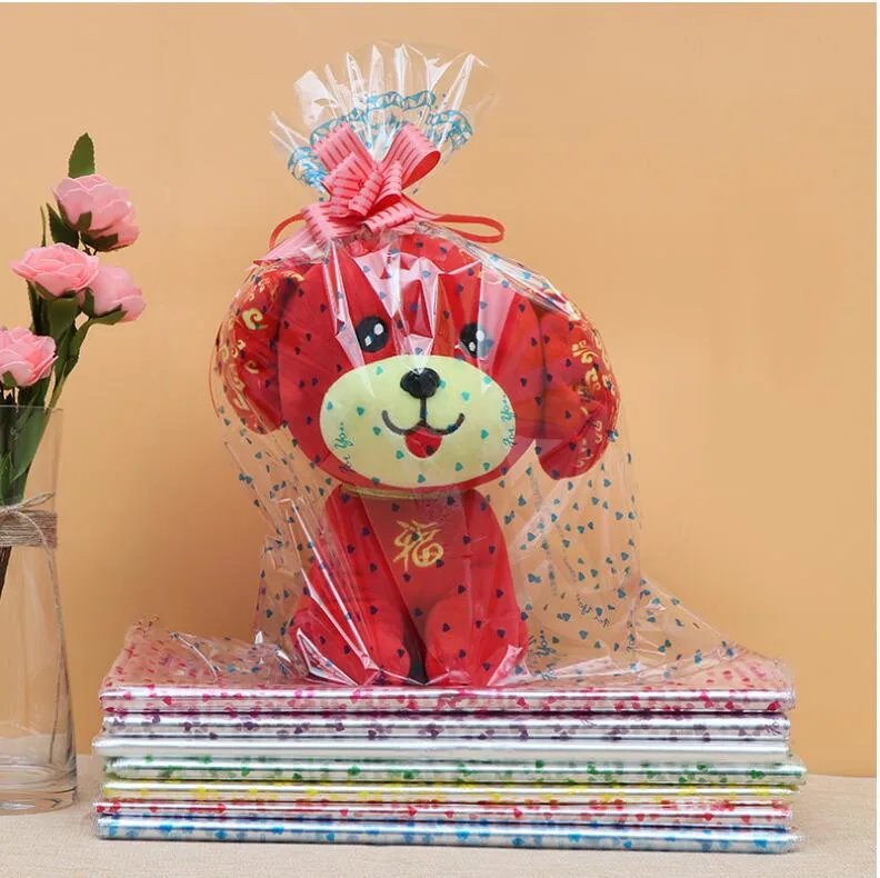 50 шт. 18x25 см/20x30 см прозрачный пластиковый пакет для кукол упаковка игрушек