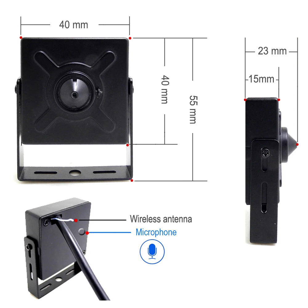 64G Мини ip-камера Wifi 1080P 720P HD 32G аудио Ipcam для помещений CCTV, сеть видеонаблюдения IPC беспроводная домашняя камера ONVIF
