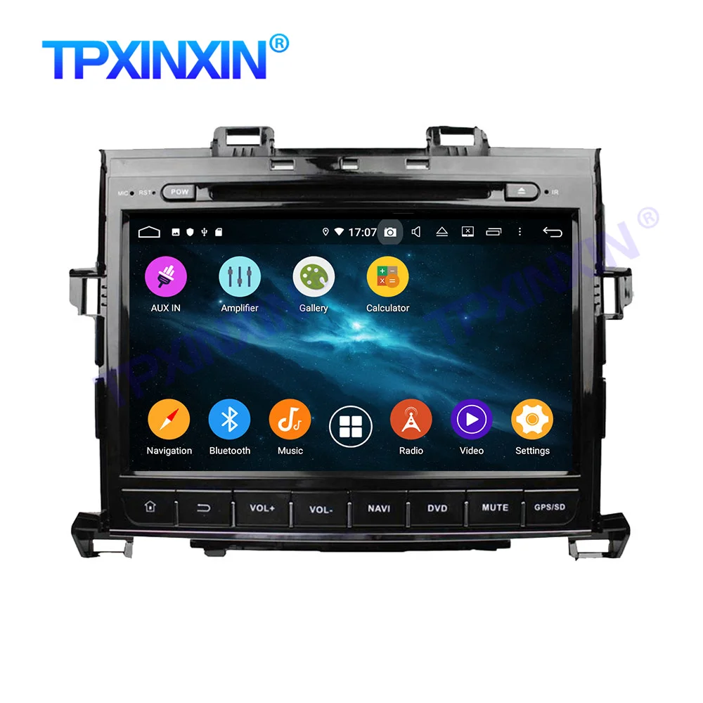 Android 10 0 PX6 4G + 128G для Toyota Alphard 2007-2013 Carplay DSP мультимедийный рекордер GPS навигатор