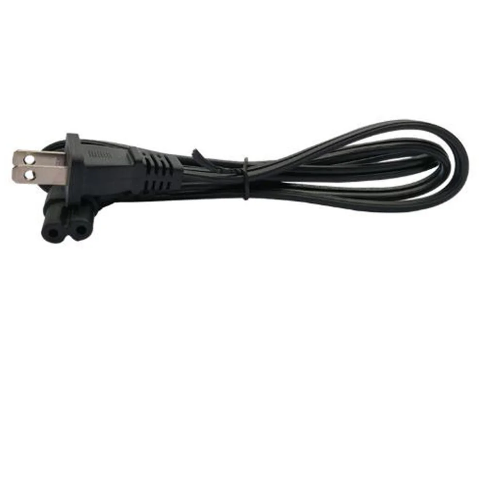 Черный ПВХ Медь 10A 250V 1 0 M (под углом 90 градусов) для IEC320 C7 в США Тайвань Канада