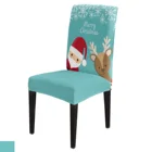 Рождественские чехлы для стульев в виде Санты