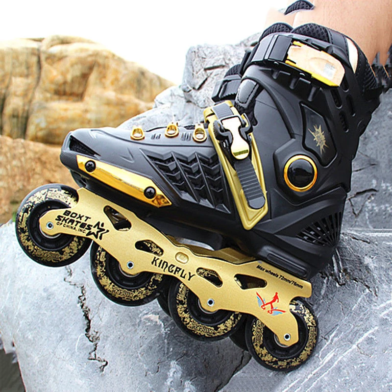 

Роликовые коньки для мужчин и женщин, профессиональные скоростные беговые кроссовки, раздвижные, для улицы, 4 rodas, размер 30-44