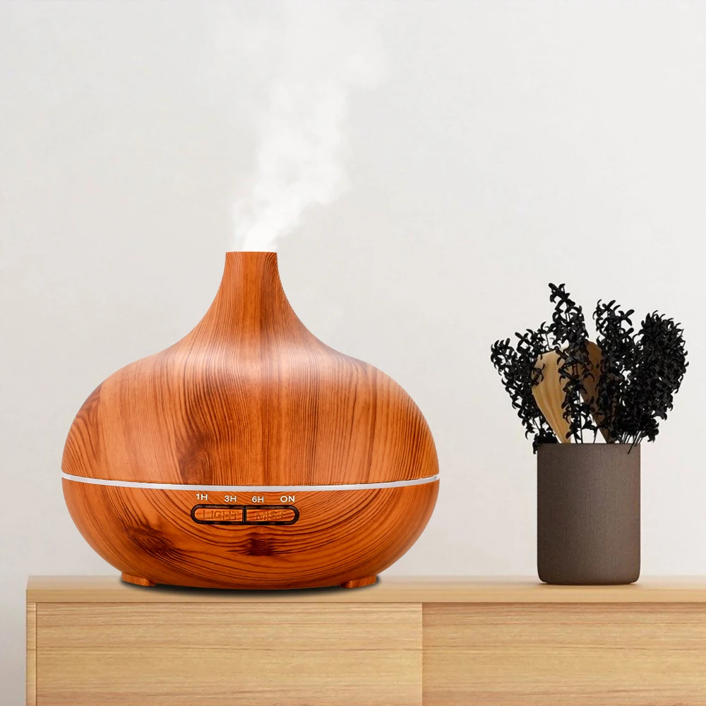 

1pcs 500ml USB Electric Air Humidifier Aroma Diffuser with LED lights Essential Oil Diffuser Aromatherapy Mist Maker for Home