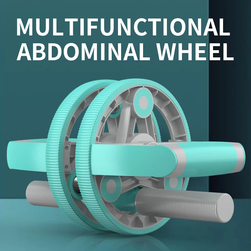 

Multifunctional Abdominal Wheel Abdominal Muscle Wheel Portable Abdominal Apparatus Double Wheel Abdomen Reduction 14-in-1