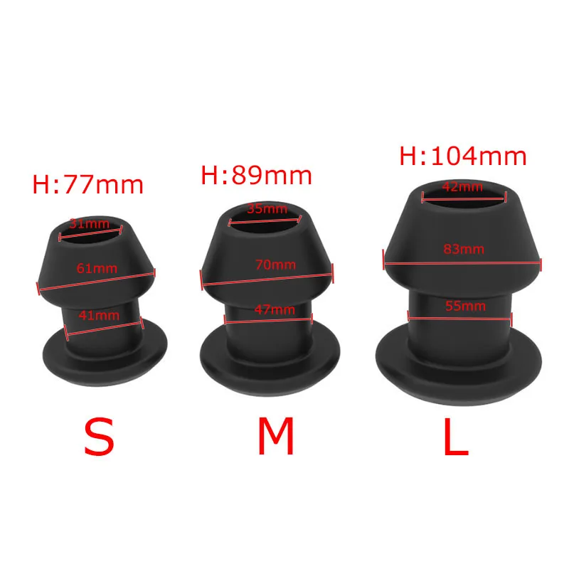 Большая силиконовая Анальная пробка для женщин и мужчин анальная анальной