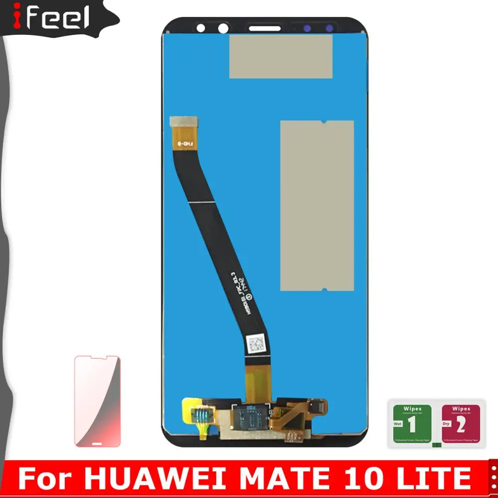 ЖК дисплей для Huawei Mate 10 Lite + дигитайзер сенсорного экрана стеклянная панель в