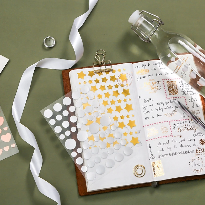 Фотоальбом с горячим тиснением|Канцелярские наклейки| |