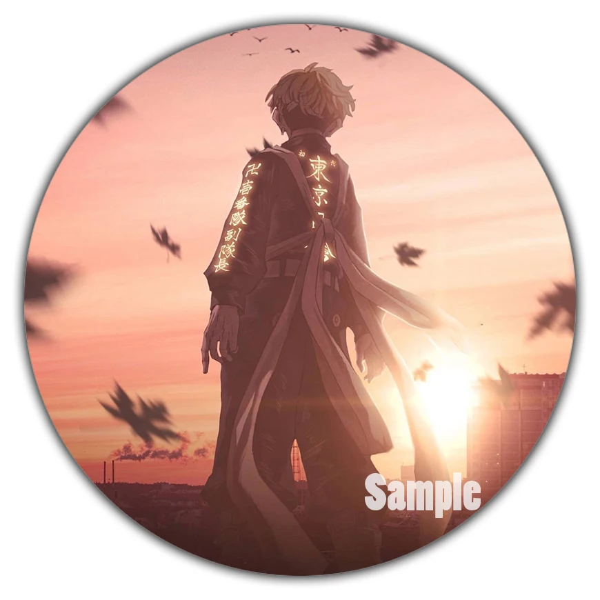 Броши с имитацией Токийского призрака имитация заката Классическая коллекция