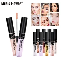 hot selling music flower transparent liquid ti liang gao trimming moisturizing concealer pigment rouge makeup gift m5046