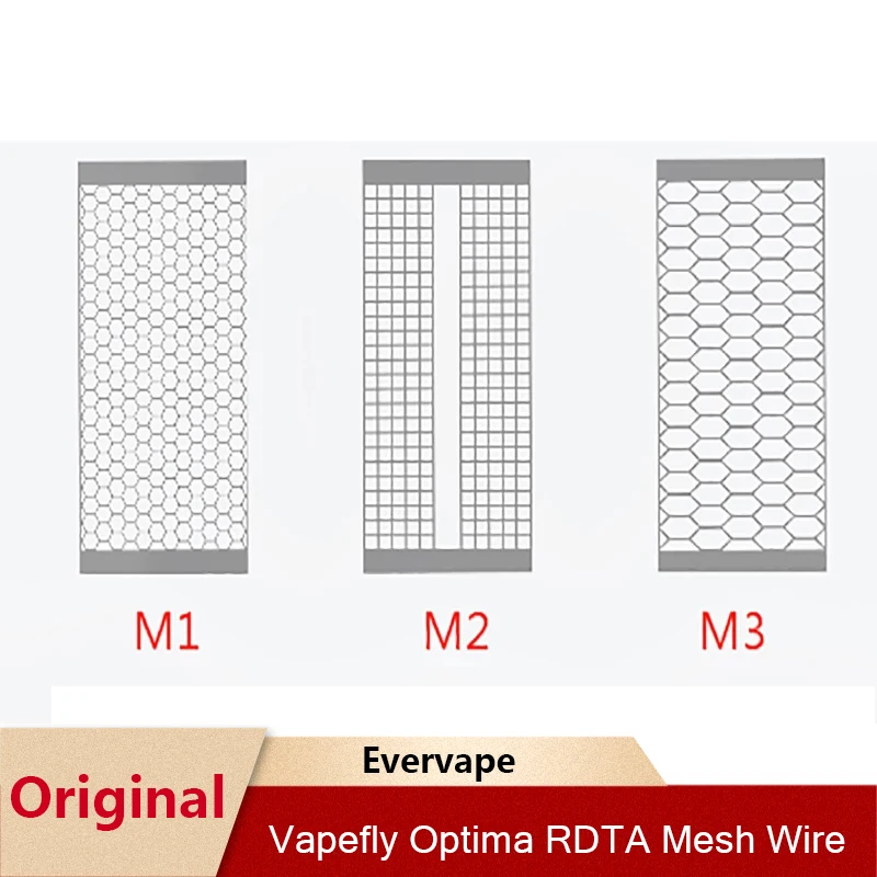 

10pcs/pack Vapefly Optima RDTA Mesh Wire KA1 0.2ohm Ni80 0.3ohm for Vapefly Optima DIY Electronic Cigarette Vape