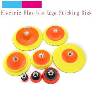 1 предмет для детей возрастом 1-6 дюймов наждачная бумага присоски шлифовальная нить M10M14 Гибкая кромка липкий экстравагантная дисковая угловая шлифовальная машина